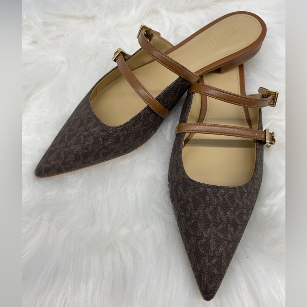 Michael Kors - Signature Monogram Flats -Sz:8 NWT